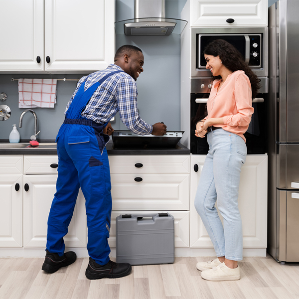 can you provide an estimate for cooktop repair before beginning any work in Clinton